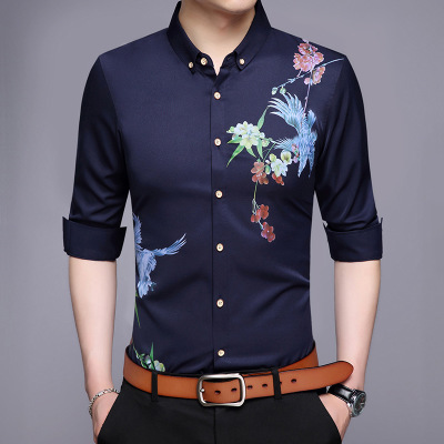 Business print shirt