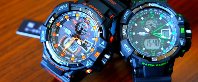Multifunctional Mountaineering Sports Men's Led Watch