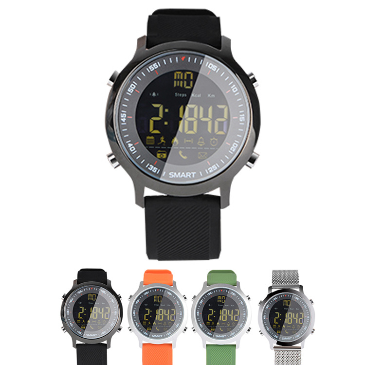 New EX18 smart watch 50 meters waterproof movement step photo Smart watch factory direct sales