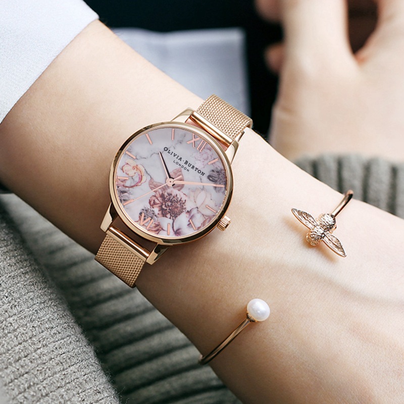 Little bee watch female starry watch