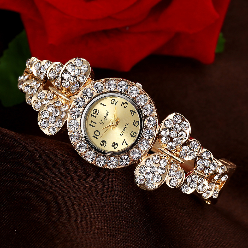 Fashion Ladies Bracelet Watch Diamond Trend Quartz Watch