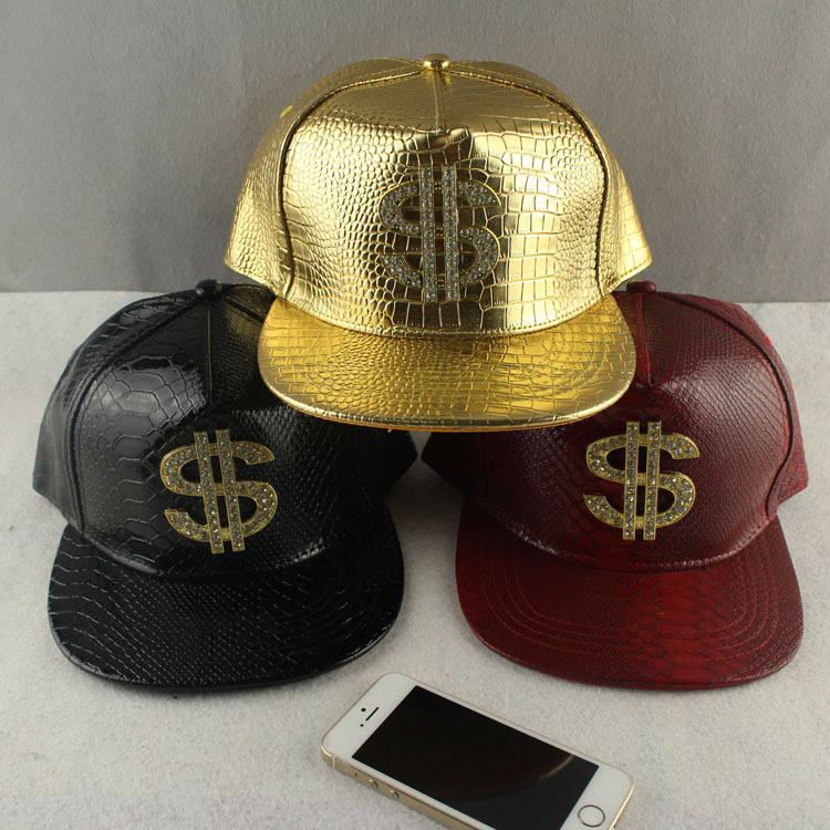 Hip hop dollar baseball cap