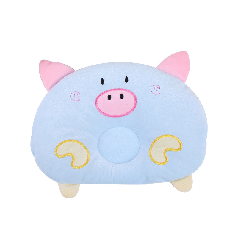 Baby pillow velvet piglet pillow