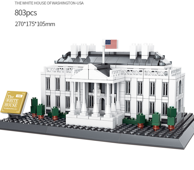 White House Buildings Difficult for Adults to Assemble