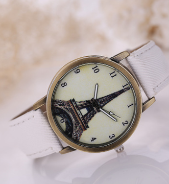 Denim retro watch
