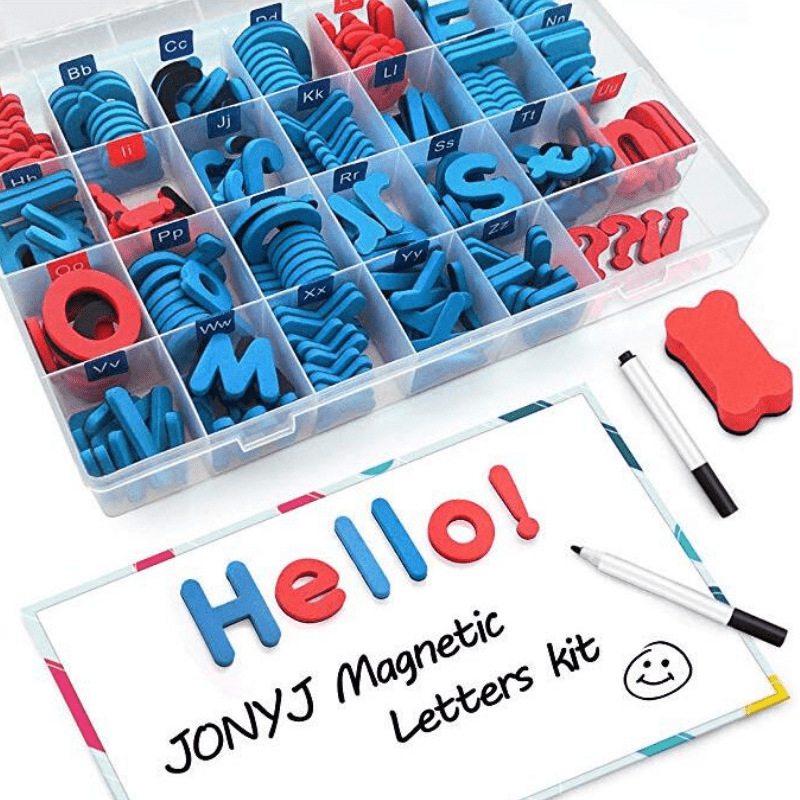English alphabet magnetic stickers