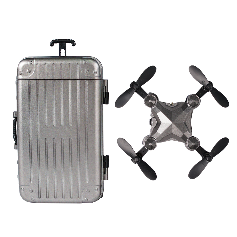 Mini suitcase drone small remote control aircraft