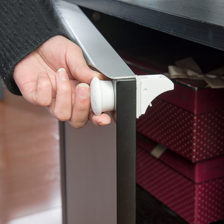 Safe Invisible Drawer Lock Baby Magnet Safety Lock