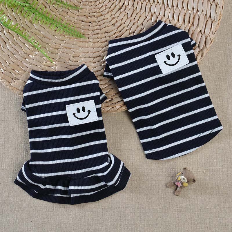 Cat, dog, spring and summer couple clothes
