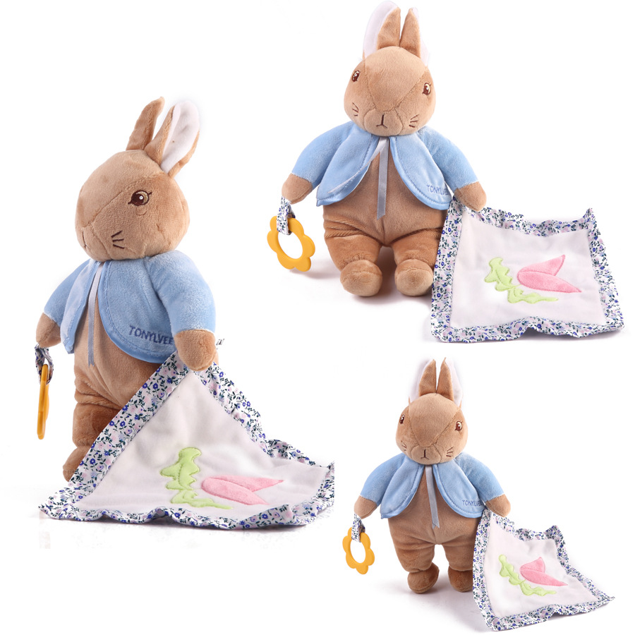Rabbit soothing towel plush doll