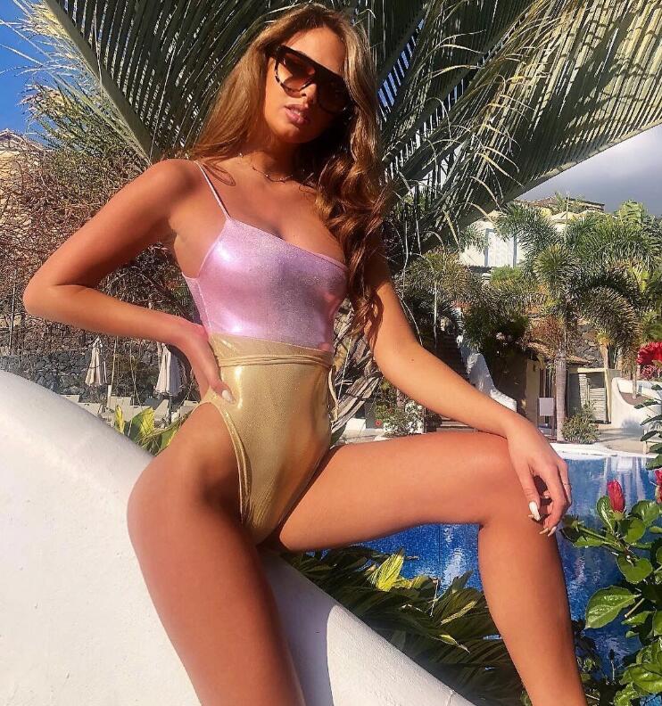 Sexy one-piece swimsuit female