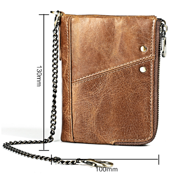 First layer leather business bag