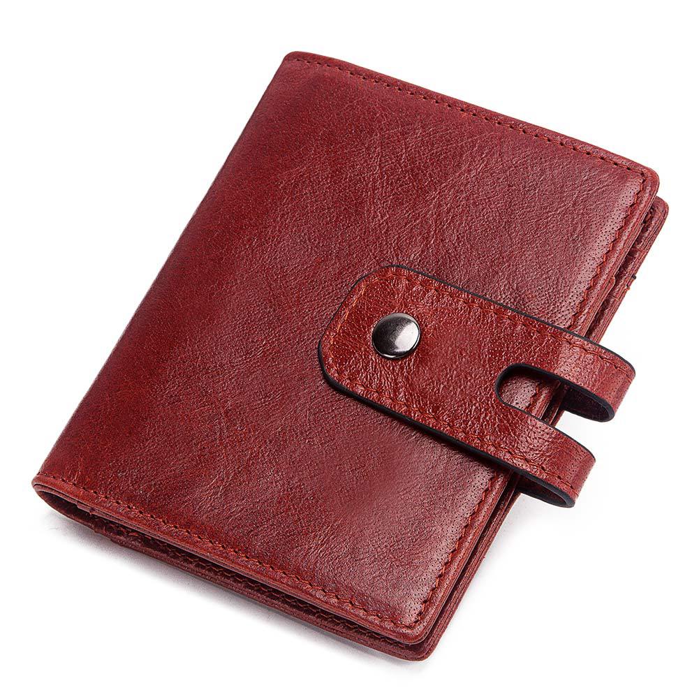 Anti-theft brush leather card package