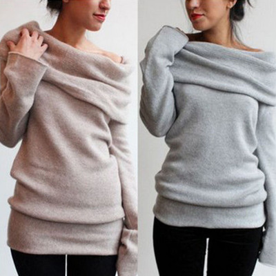 Europe and the United States new slim piles all-match T-shirt Collar Shirt Mens Long Sleeved bottoming sweaters factory direct sales
