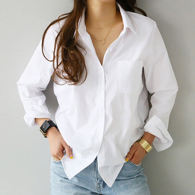 Solid color base long sleeve shirt