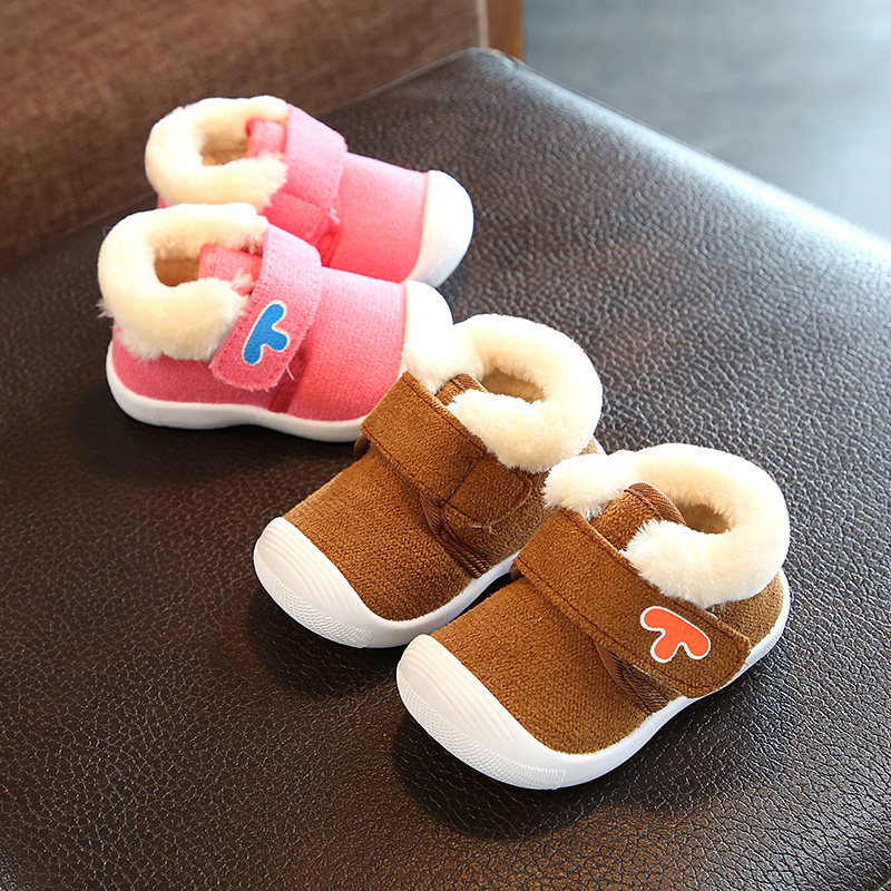 Baby Cotton Shoes, Toddler Shoes 0-2 Years Old 1 Soft Sole