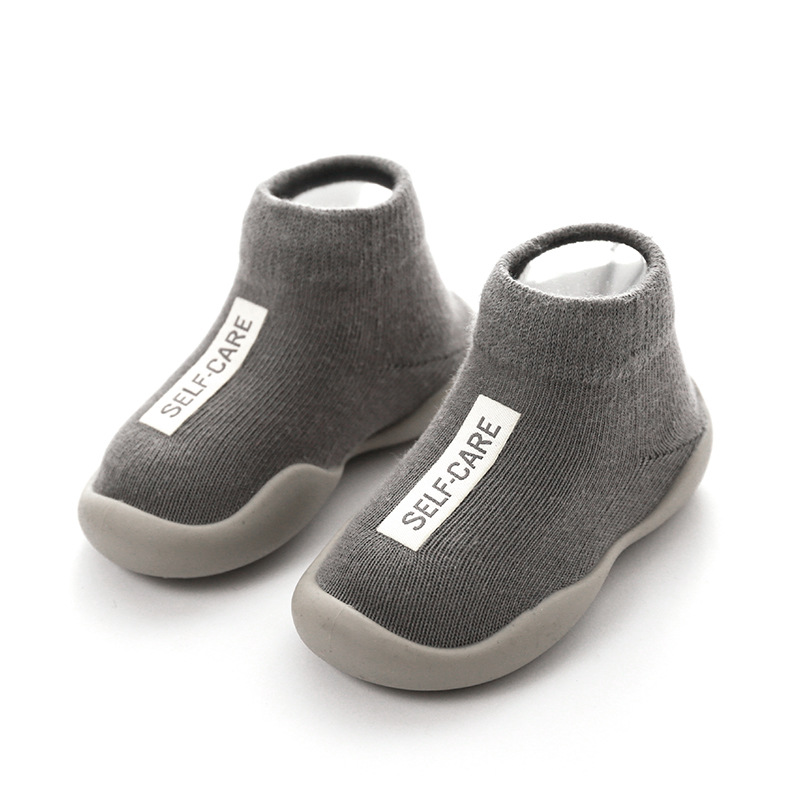 Baby shoes and socks children's floor socks rubber soles non-slip toddler socks