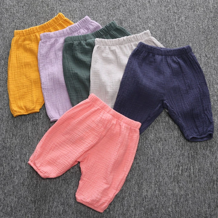 Cotton linen harem pants