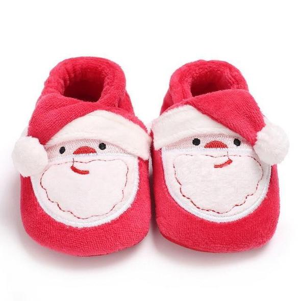 Mr. Claus Soft Slip-Ons