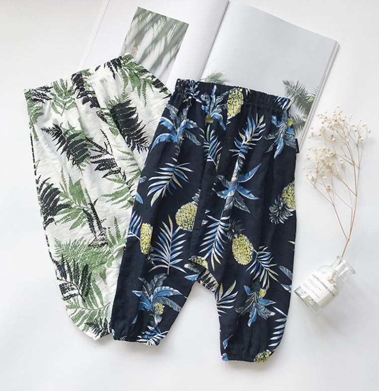 Children's big casual trousers