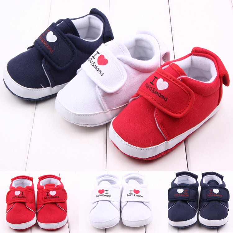 Small love baby shoes