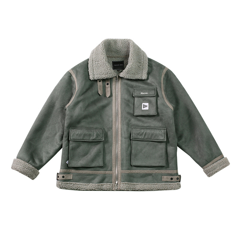 Multi Pocket Harajuku Cargo Jacket