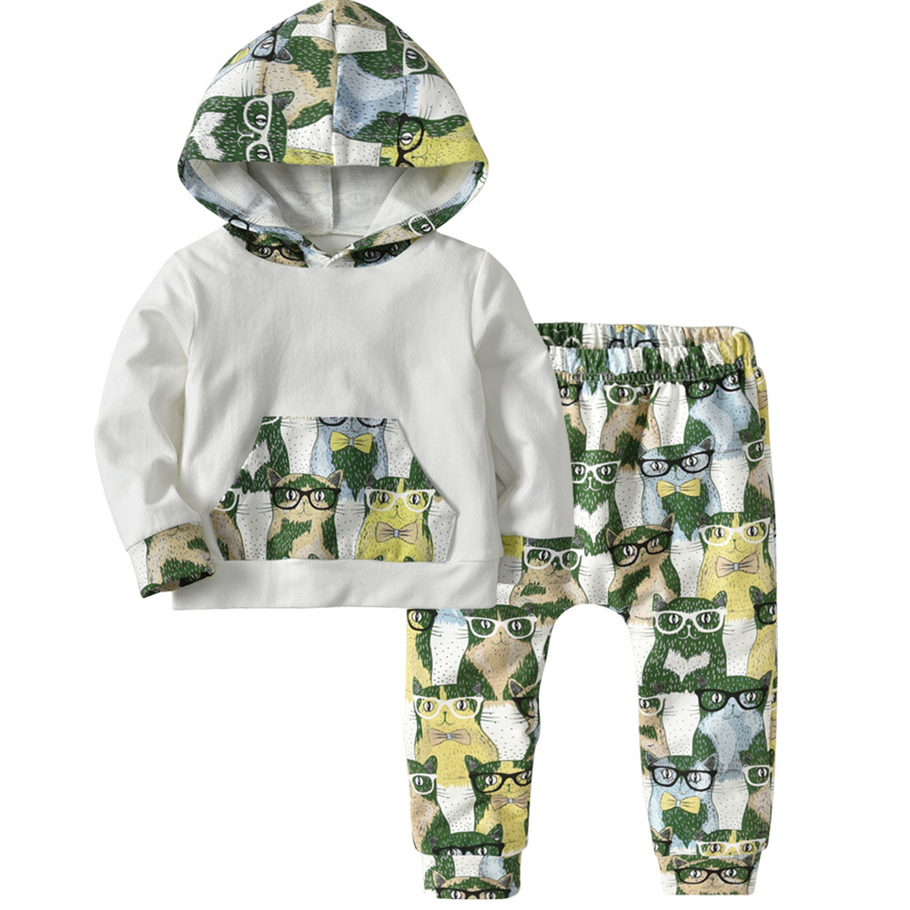 Cartoon eye owl hooded suit