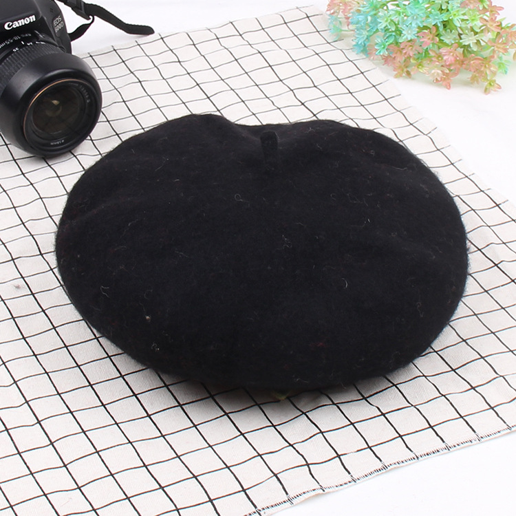 Autumn and winter new wool beret