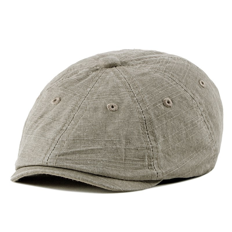 Men's British Retro Forward Cap Octagonal Hat