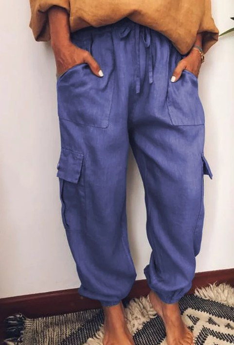 Women's Casual Pants With Multiple Pockets