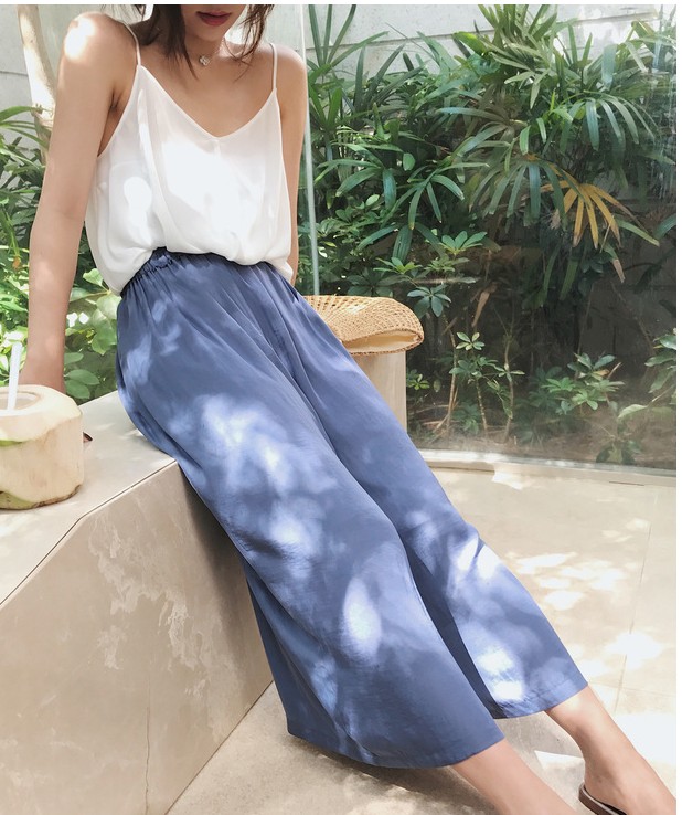Cool, smooth and comfortable Island silk slacks