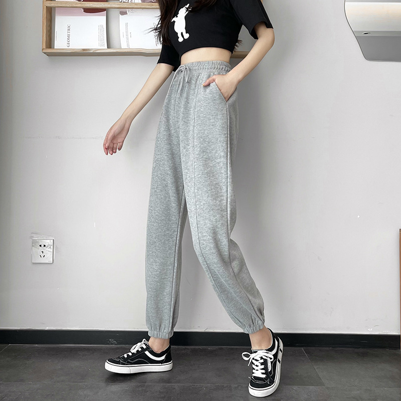 Loose Spring And Autumn Look Thin All-match Casual Sports Pants