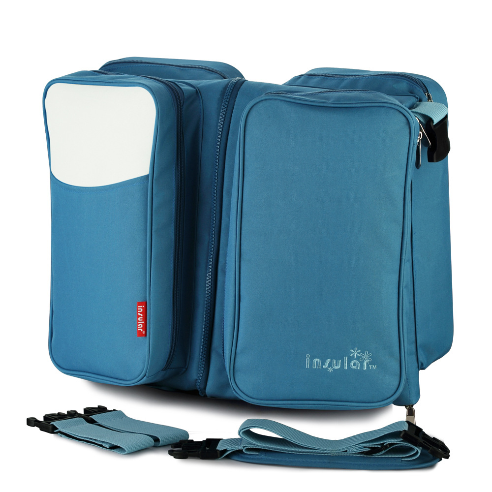 Portable portable folding travel bed
