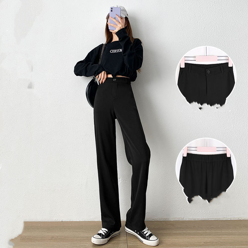 Straight Loose Casual Suit Spring And Autumn Mopping Long Pants