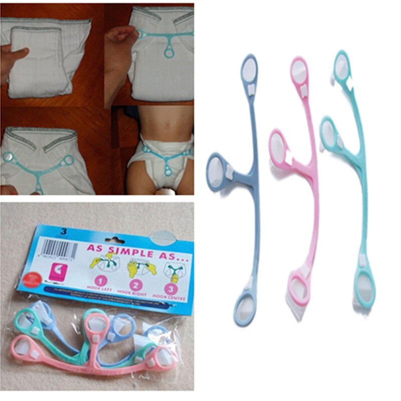 Towel diaper button