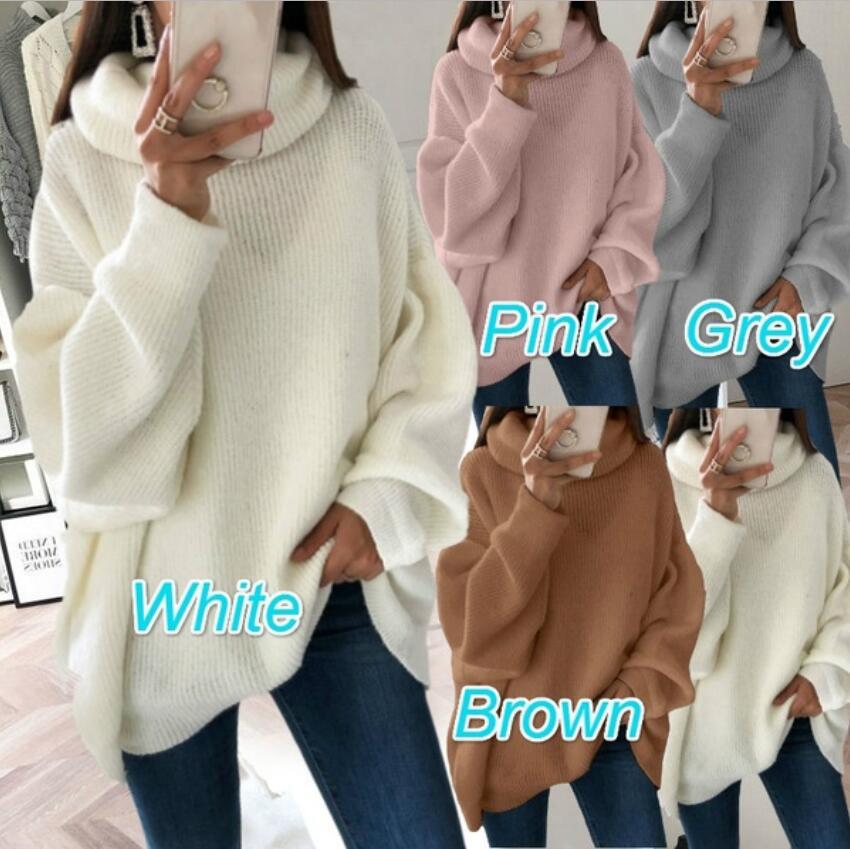 Solid color turtleneck top
