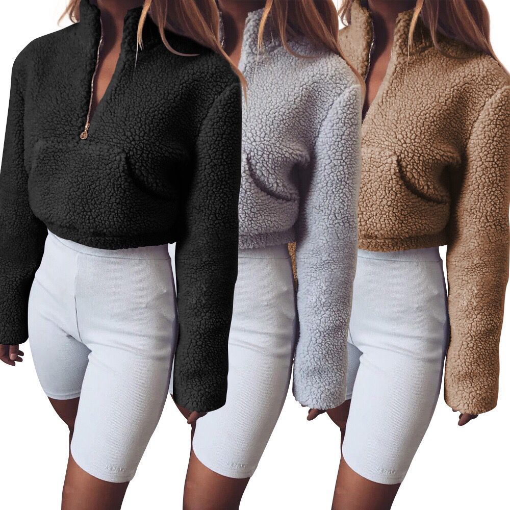 Plush sweater