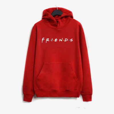 Letter Print Long Sleeve Hoodie