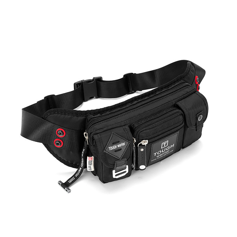 Korean Men's Fanny Pack Outdoor Waterproof Wear Oxford Cloth