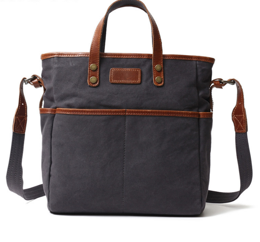 Casual minimalist canvas bag