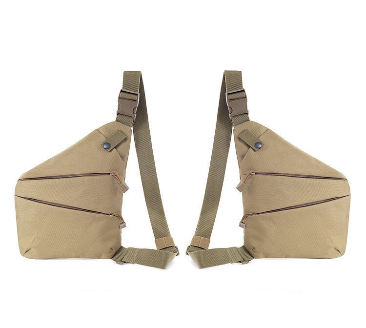 Running Mobile Phone Bag Multi-Function Large-Capacity Chest Bag Tactical One-Shoulder Messenger Bag