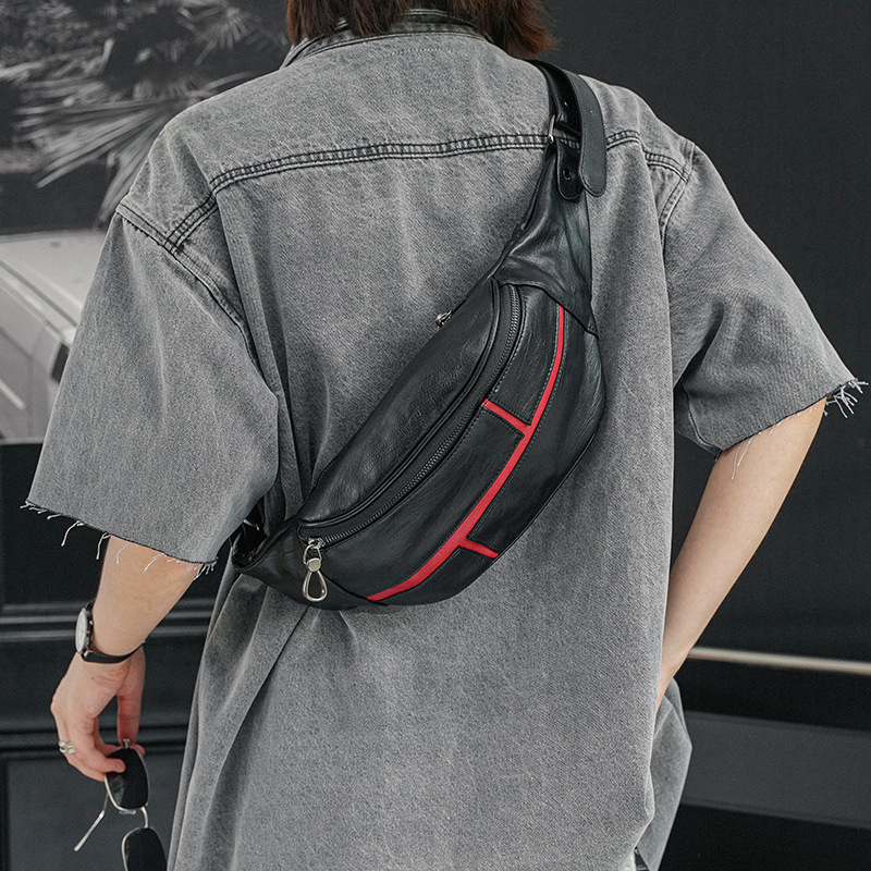 Sports Fashion All-match Waist Women's Crossbody Tide Brand Chest Bag