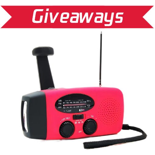 Outdoor hand-cranked emergency power generation disaster   prevention radio