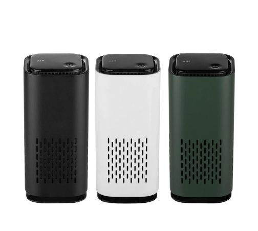mini portable air purifiers with usb cable charging Home office HEPA Filter Car Air Purifier