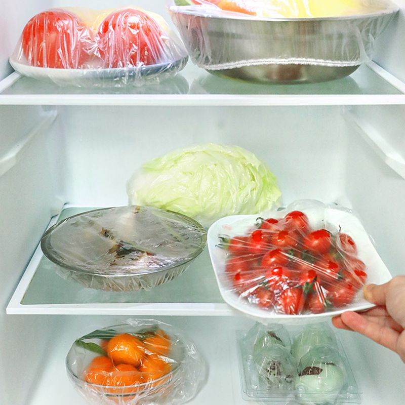 Elastic mouth food plastic wrap cover leftover rice fresh-keeping cover disposable fresh-keeping cover bowl cover dish cover dust-proof and insect-proof