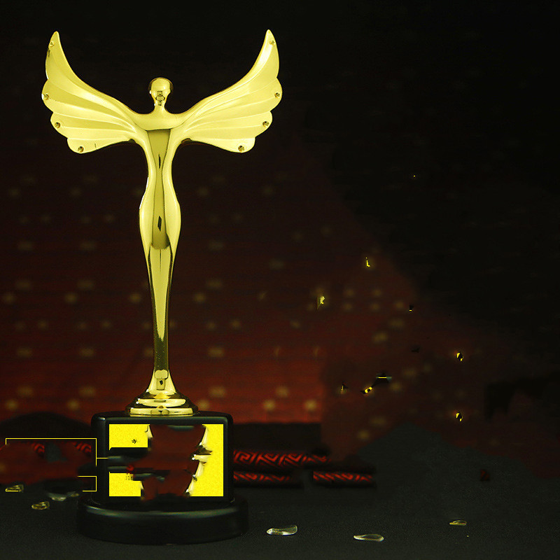Oscar Goldman Trophy Customized Angel Trophy