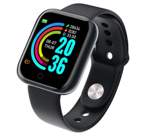 Çok fonksiyonlu akıllı saat erkek kadın Bluetooth bağlı telefon müzik spor spor bilezik uyku monitör Y68 Smartwatch D20
