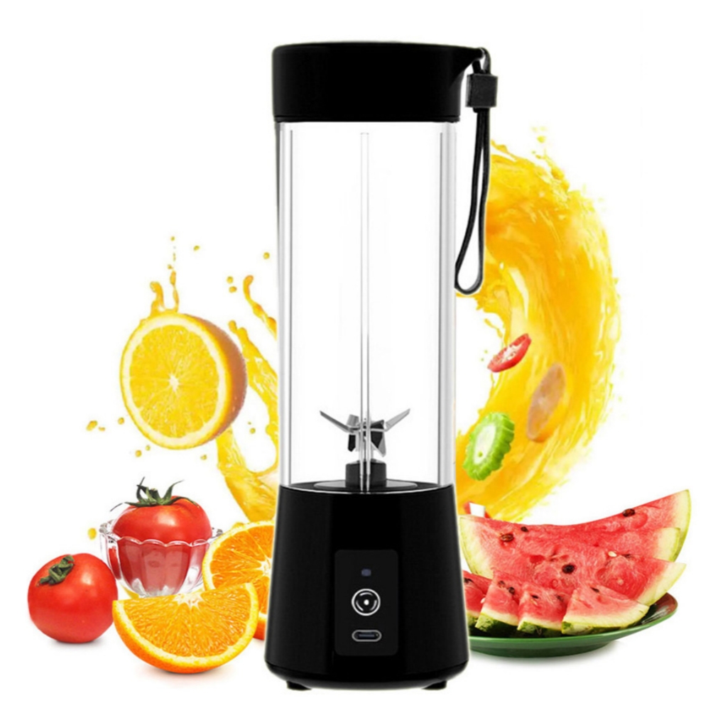10 Renkler Taşınabilir Küçük Elektrikli Meyve Sıkacağı Paslanmaz Çelik Bıçak Bardak Sıkacağı Meyve Otomatik Smoothie Blender Mutfak Aracı