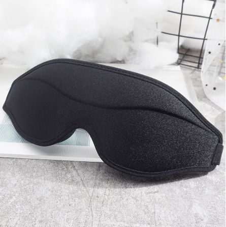 3D uyku maskesi körü körüne uyku yardım göz maskesi yumuşak bellek köpük yüz maskesi siperliği 100 tıkanıklık işık Slaapmasker göz kapağı yama