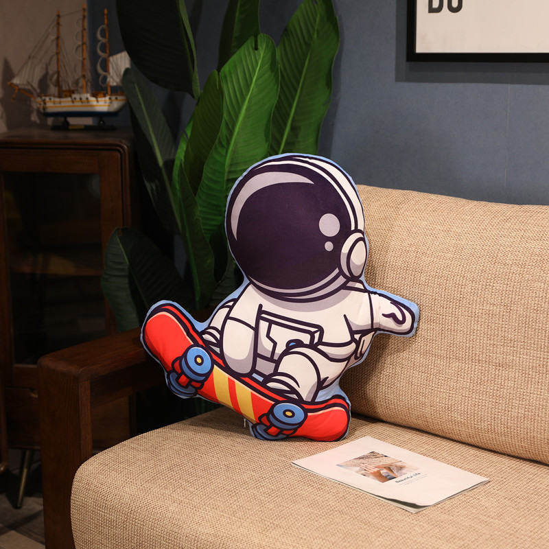 Simulering Space Series Plyschkuddar Leksaker Astronaut Rymdman Raket Rymdfarkost Fylld Docka Buppkudde Barn Födelsedagspresenter